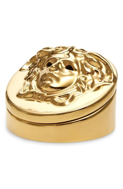 Shop Versace Incense Holder In Gold