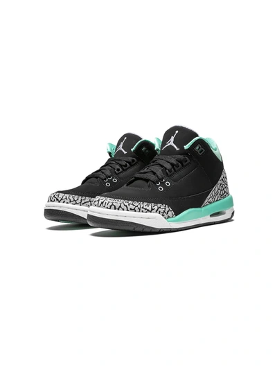 Shop Nike Air Jordan 3 Retro Gg "black Mint" Sneakers