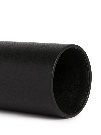 Michaël Verheyden Leather Pen Pot In Black