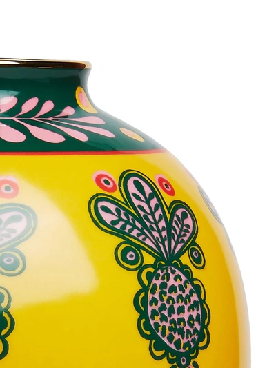 La Doublej Bubble Vase In Yellow