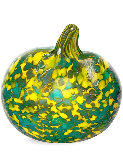 Shop Stories Of Italy Macchia Apple Paperweight In Green