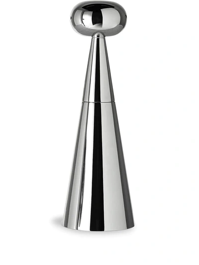 Shop Tom Dixon Mill Small Grinder (25cm) In Silver
