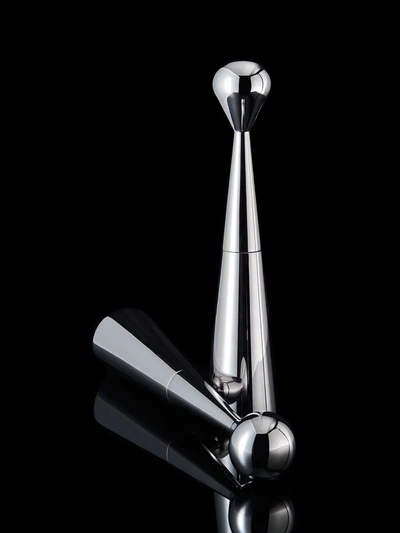 Tom Dixon Large Mill Grinder In Silver