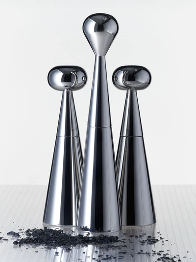 Tom Dixon Large Mill Grinder In Silver