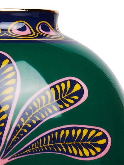La Doublej X Ancap Medium Bubble Vase - Big Pineapple Verde In Green