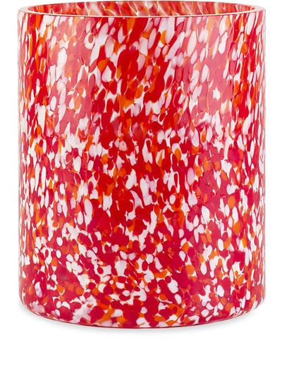 Shop Stories Of Italy Macchia Vase (15cm) In Red