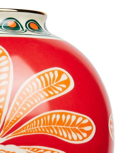 Shop La Doublej Bubble Vase (23cm) In Red