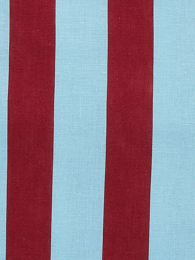 La Doublej Stripe-print Tablemats (set Of 2) In Red