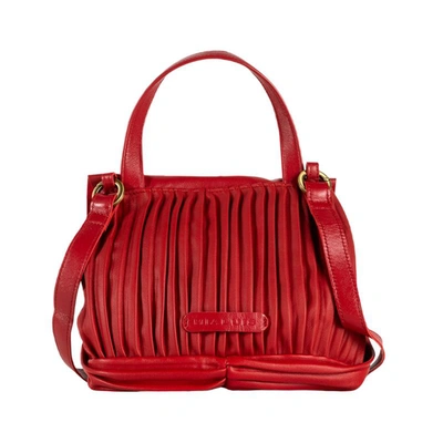 Shop Mialuis Pleated Minu' In Red