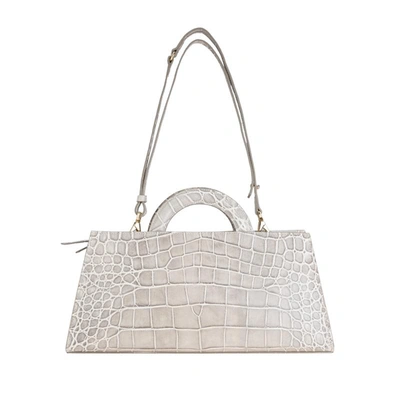 Shop Claudia Firenze Xenia In Light Grey