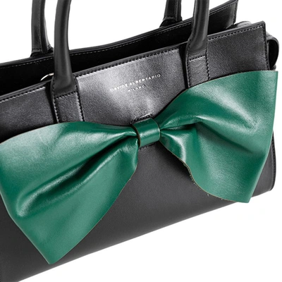 Shop Davide Albertario Minnie In Green