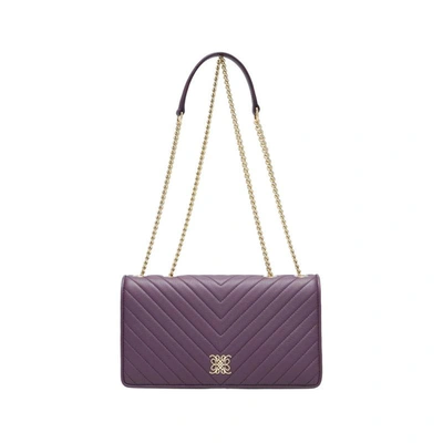 Shop Bergamasco Pelle Maddie In Purple