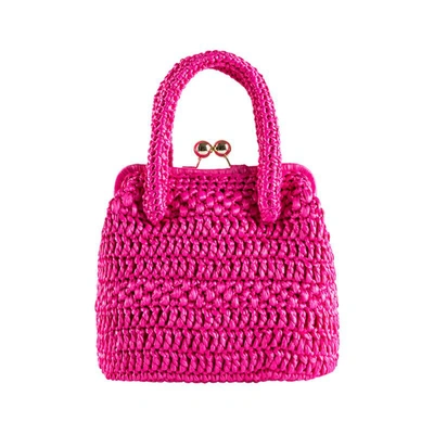 Shop Caterina Bertini Clelia In Fuchsia