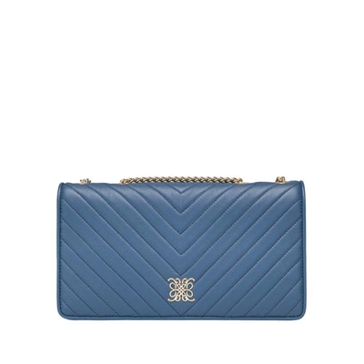 Shop Bergamasco Pelle Maddie In Blue