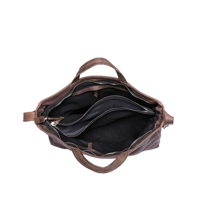 Shop Kara Van Petrol Virgricca In Dark Brown