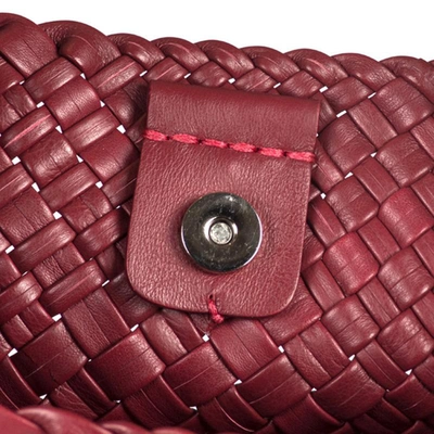 Shop Piero Via Palagina Oblo In Light Burgundy