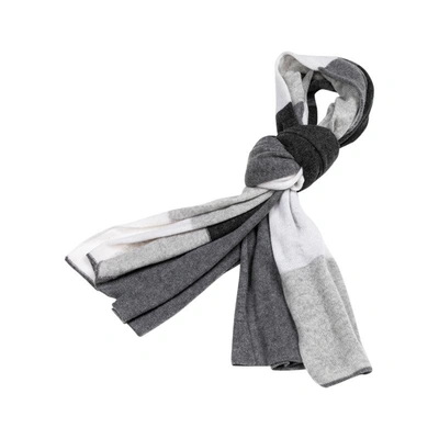 Shop Barna Cashmere Quadri In Grey