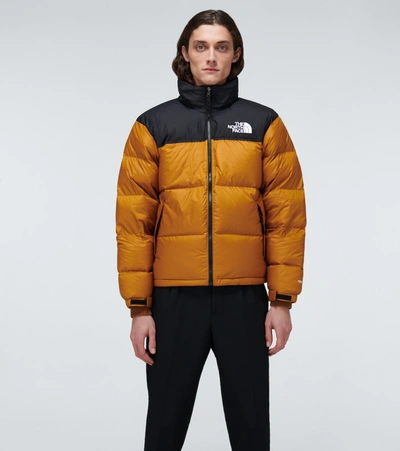 The North Face Brown 1996 Retro Nuptse Padded Jacket In Yellow | ModeSens