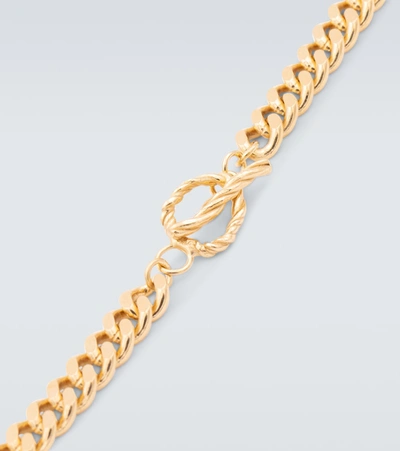 Shop Elhanati X Link Necklace In Gold