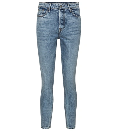 Shop Grlfrnd Karolina High-rise Skinny Jeans In Blue