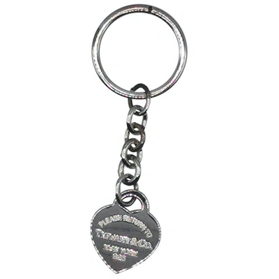 Pre-owned Tiffany & Co Key Ring In Silver