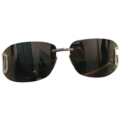 Pre-owned Dolce & Gabbana Silver Metal Sunglasses