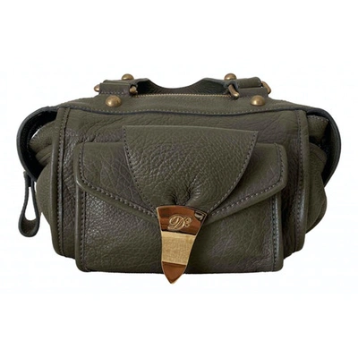 Pre-owned Dsquared2 Leather Handbag In Khaki
