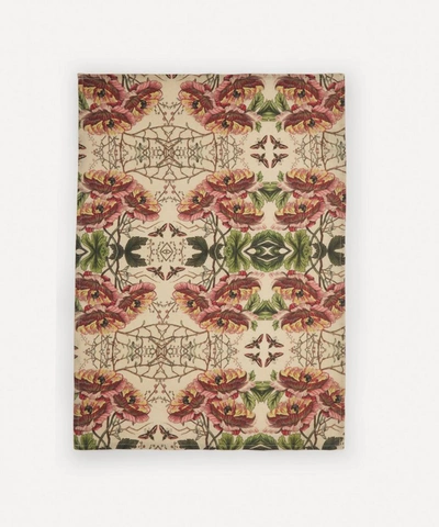Avenida Home Poppy Linen Tea Towel In Multicoloured
