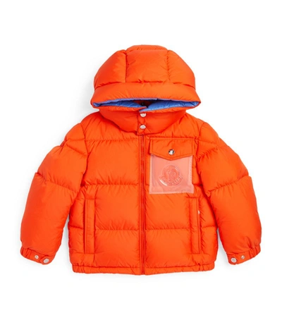 Shop Moncler Kids Basil Puffer Jacket (4-6 Years)