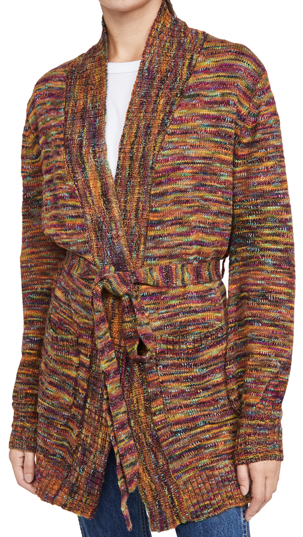 le superbe tie dye cardigan