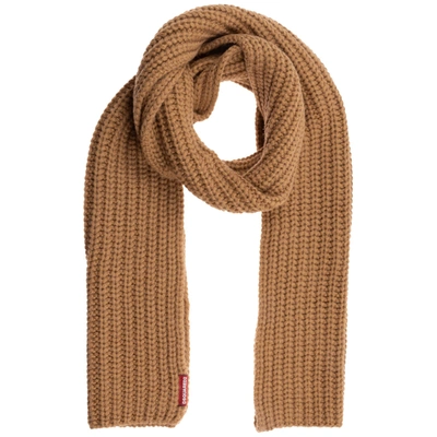 Shop Dsquared2 Maple Scarf In Camel