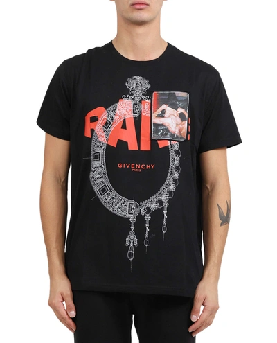 Shop Givenchy Black Rare T-shirt