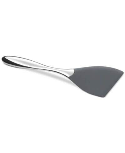 Shop Nambe Stainless Steel & Silicone Curvo Slanted Spatula In Silver