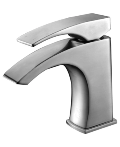 Shop Alfi Brand Brushed Nickel Single Lever Bathroom Faucet Bedding In Chrome