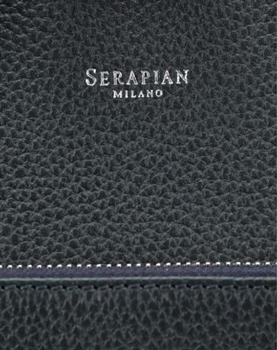 Shop Serapian Work Bag In Dark Blue