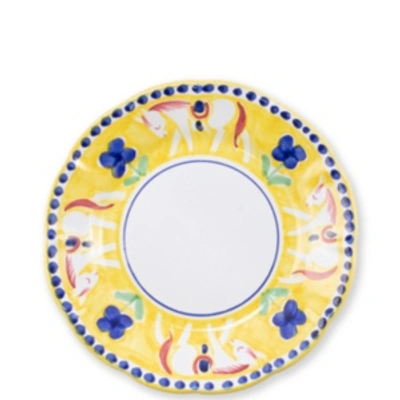 Shop Vietri Campagna Salad Plate In Yellow