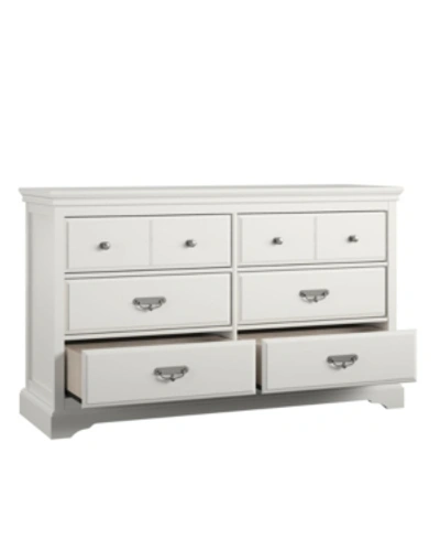 Shop Ameriwood Home Nordbee 6 Drawer Dresser In White