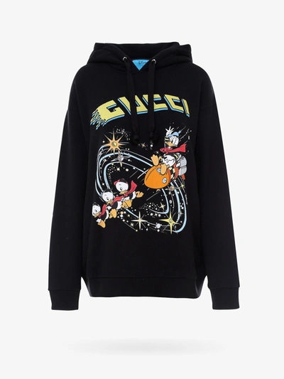 Shop Gucci Donald Duck Disney X  In Black