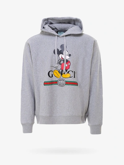 Shop Gucci Sweatshirt In Grey