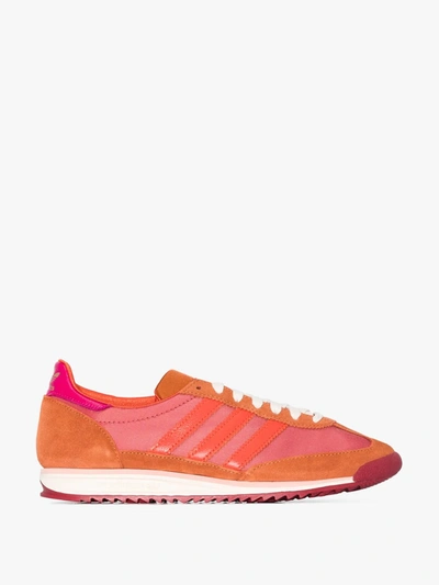 Shop Adidas Originals Red X Wales Bonner Sl72 Sneakers