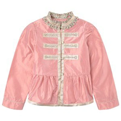 Shop Bonpoint Pink Military Jacket