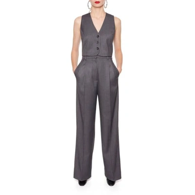 Aggi By Halewski Gwen Downtown Grey Pants