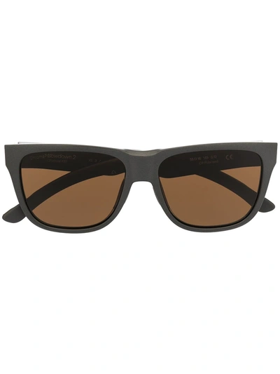 Shop Smith Lowdown Brown-tinted Sunglasses In Grau