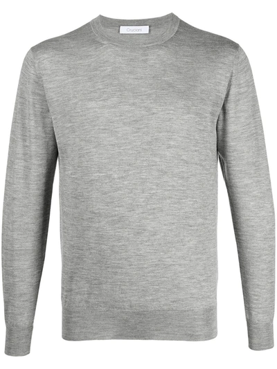 CREW NECK KNIT JUMPER