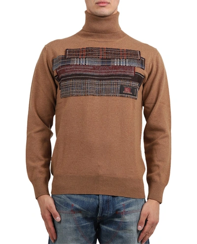 Shop Junya Watanabe Camel Sweater