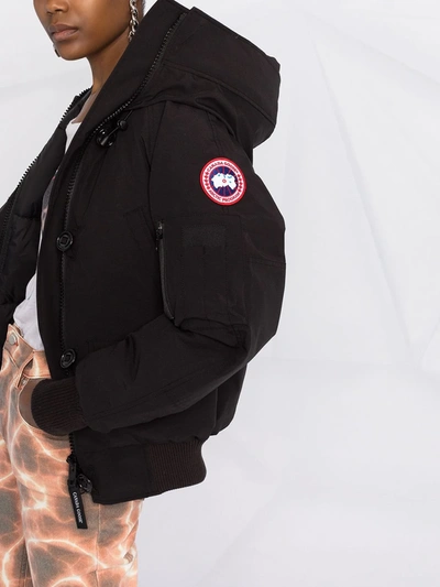 Shop Canada Goose Chilliwack Padded Jacket In Black