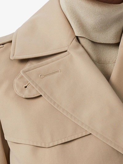 Shop Burberry The Short Islington Trench Coat In Brown