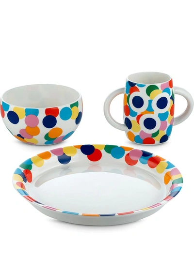 Shop Alessi Proust Table Set In White