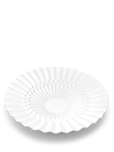 Shop Hands On Design Pliage Plate (29cm) In White