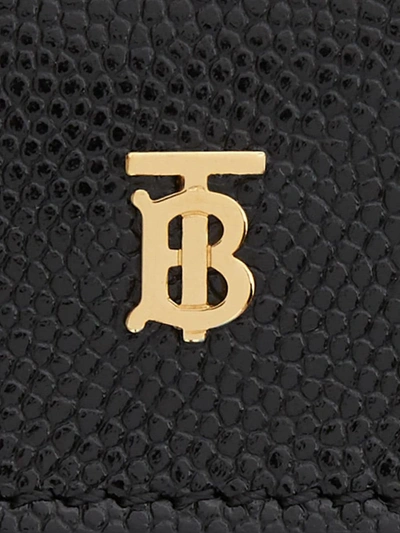 Shop Burberry Monogram-plaque Airpods Pro Case In Black